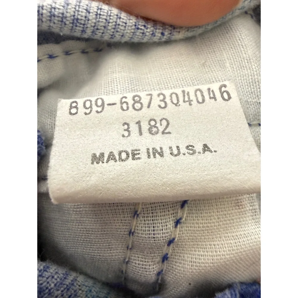 VTG Oshkosh Overalls Corduroy Trains‎ All Over Print Vestbak Sz 4t USA Blue